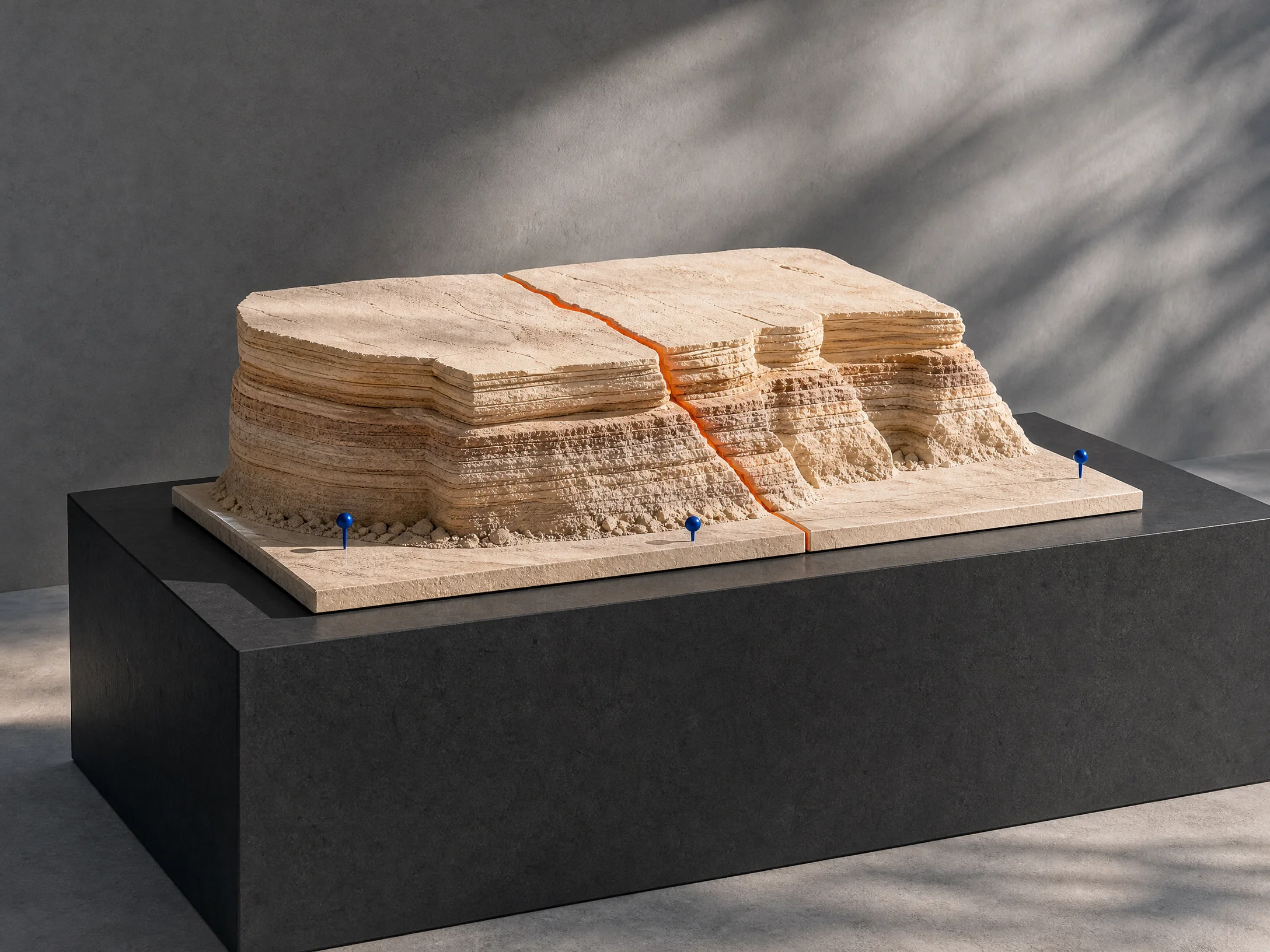 Layered fault model representing a customer journey break